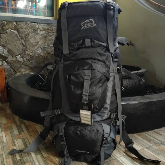 Tas carier shioux 60liter tas gunung murah tas punggung60l ransel 60L keren tas muncak karier carier