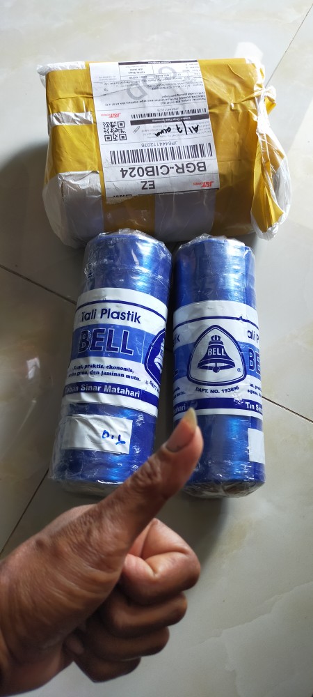 [√cod] Tali Plastik Bell 0,6 Mm Penguat Salaran / Ajir Tahan Sinar Matahari Ekonomis Tali Termurah