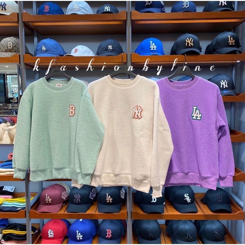 MLB LIKE Fleece Overfit Sweatshirt