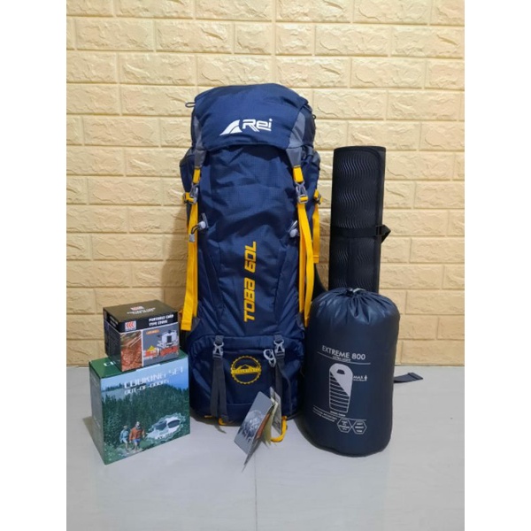 paketan Carrier Arei Toba 60L/Carrier murah/Carrier outdoor/Carrier Gunung
