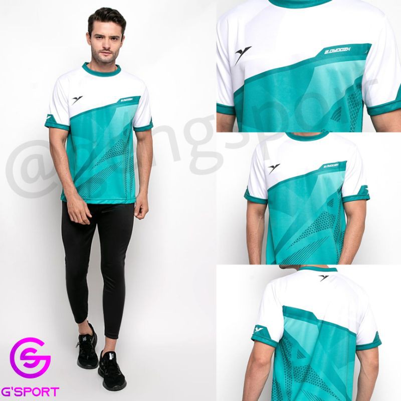 Baju Kaos Badminton Yoozh Original Limitlees FREE Sablon 2 Baris