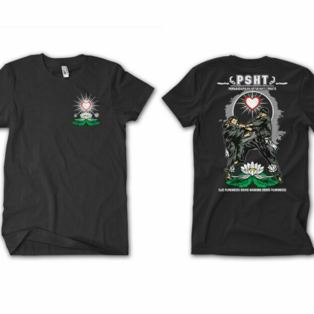 KAOS PSHT MURAH TERATE FIGHTER DISTRO