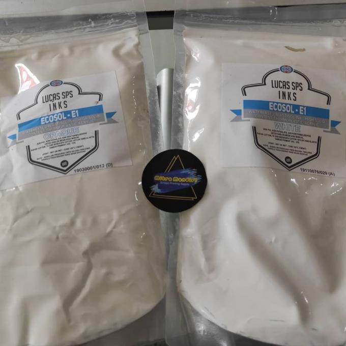 Ecosol E1 White/Semi plastisol/Waterbase Plastisol 1kg