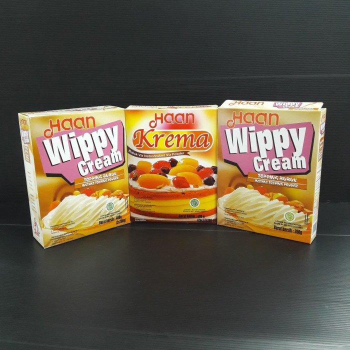 

Ds501D0 Haan Wippy Cream / Instant Topping Powder / Bubuk 200Gram New Gr0B1