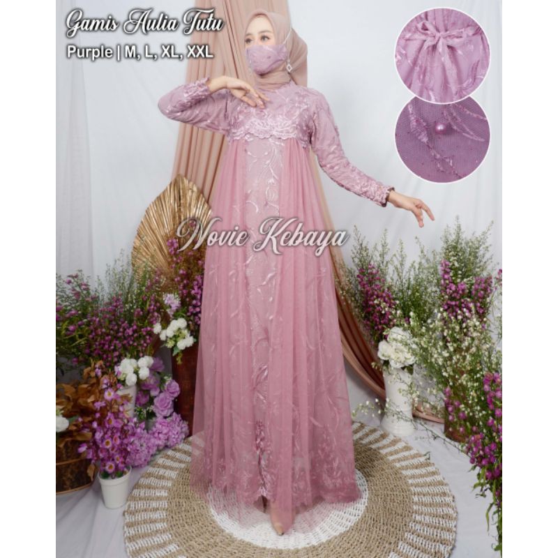 [COD] GAMIS AULIA TUTU TULLE BY NOVIE KEBAYA