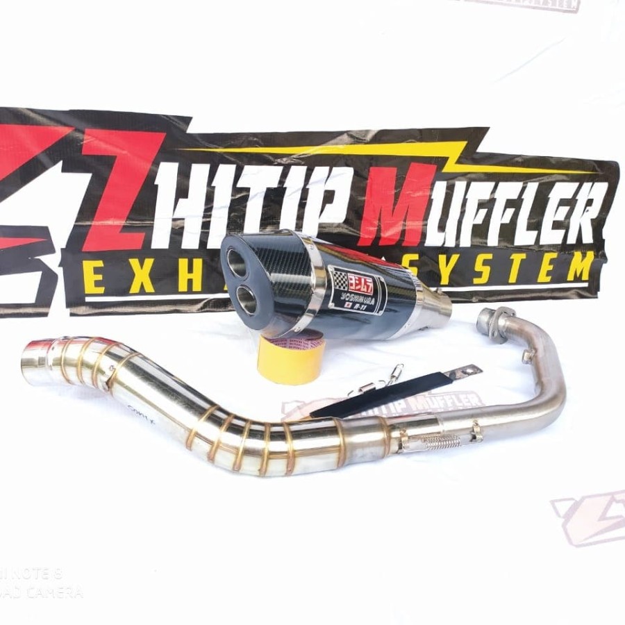 knalpot racing yoshimura r11 cbr150 gsx150 vixion r15 mt15 cb150