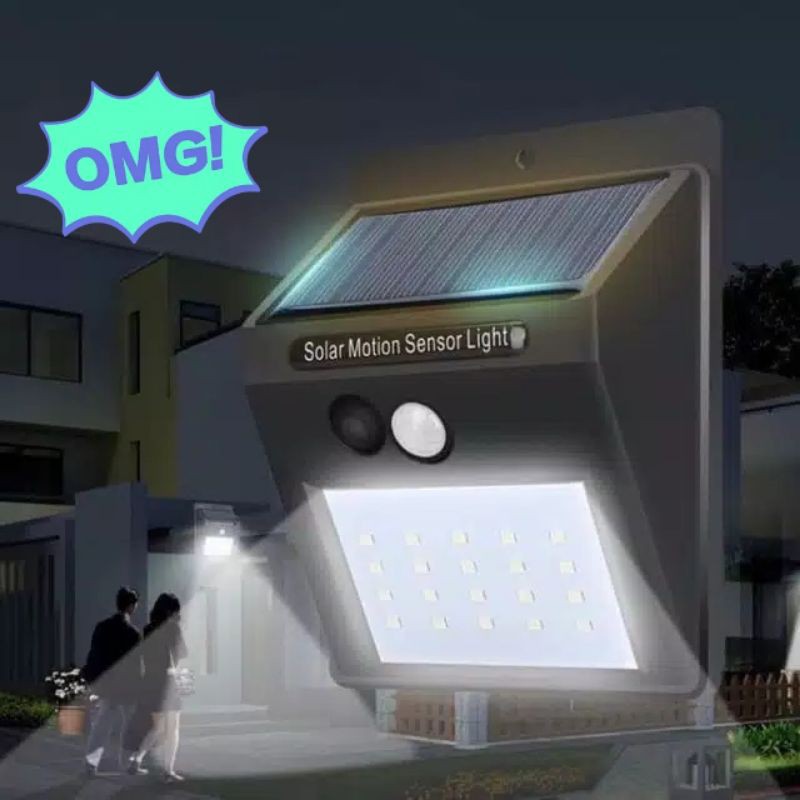 lampu taman, lampu solar panel