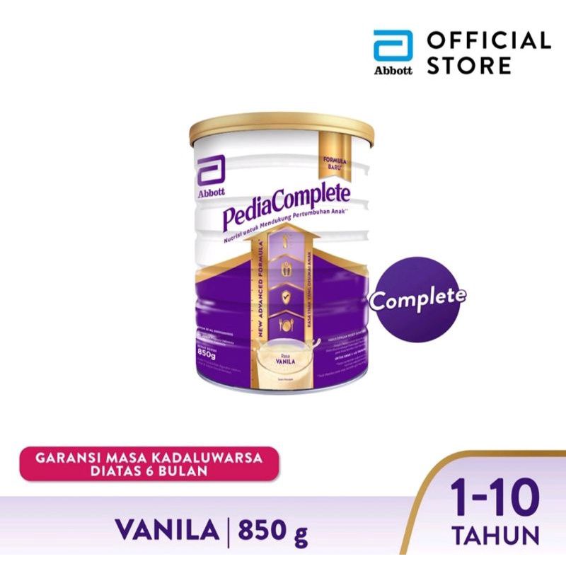 SUSU PEDIASURE COMPLETE 400 gr  PEDIA COMPLETE VANILA PEDIASURE  TRIPLESURE 400 GR MURAH HARGA GROSI