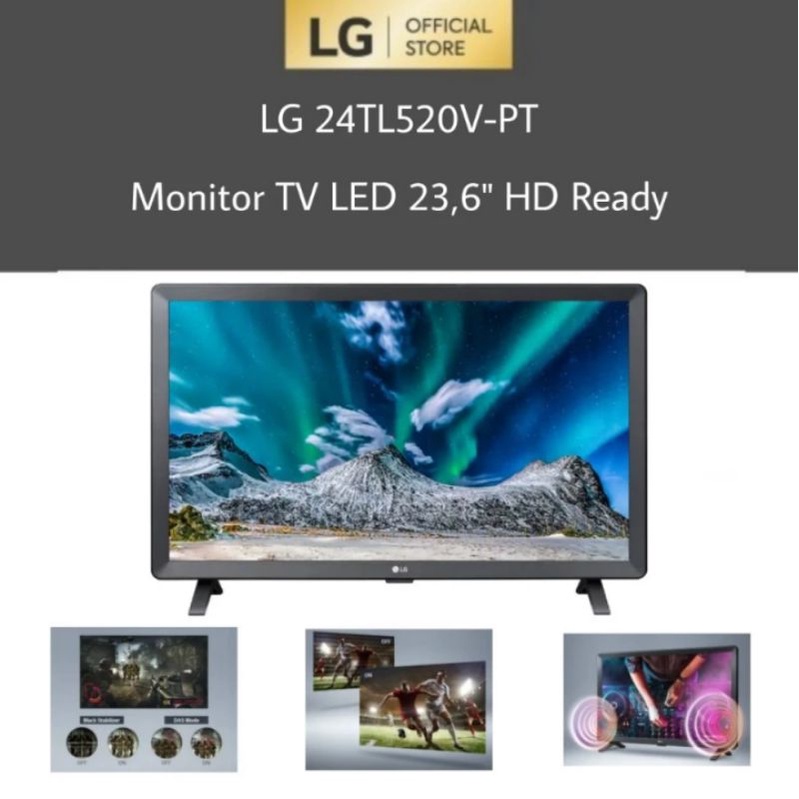LG LED TV 24 INCH - HD TV 24TL520 DIGITAL LED TV - GARANSI RESMI LG