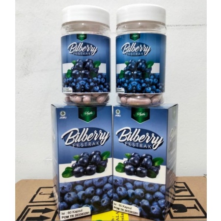 Syifa Ekstrak Bilberry 60 kapsul Untuk Kesehatan Mata