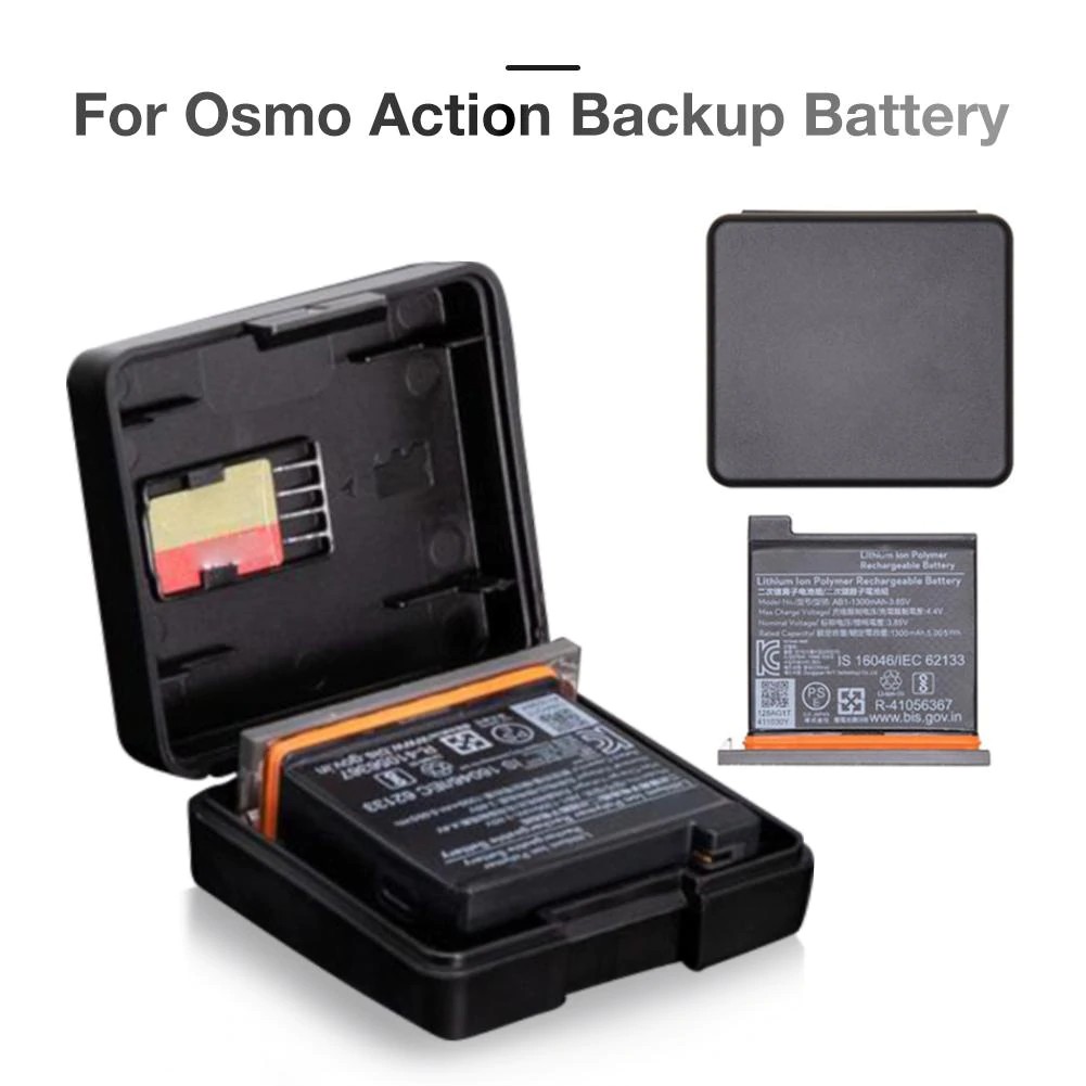 camera For DJI OSMO ACTION Battery Original Battery Pocket Sports Camera Accessories Charging Kit