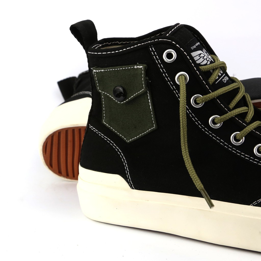 HOAX CUIIIIH Sepatu Goro Pocket (Green) HxcH-6