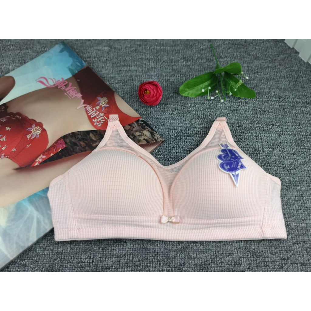 Bra / BH Wanita Import 828 Busa Tipis Katun Lembut &amp; Adem