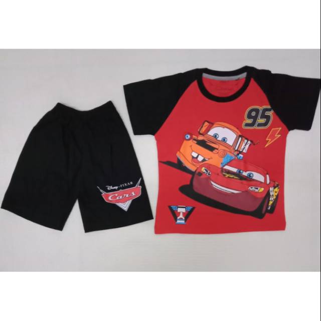 Baju setelan anak laki-laki bergambar OshKosh