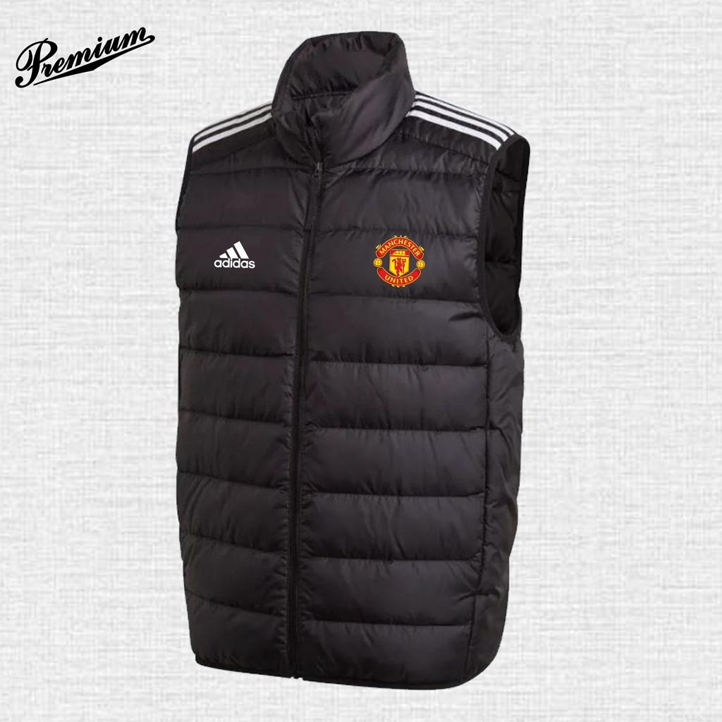 Rompi Pria Keren Terbaru 2024 Machester United Jaket Rompi Pria Rompi Vest Pria Jaket Rompi Motor Pr