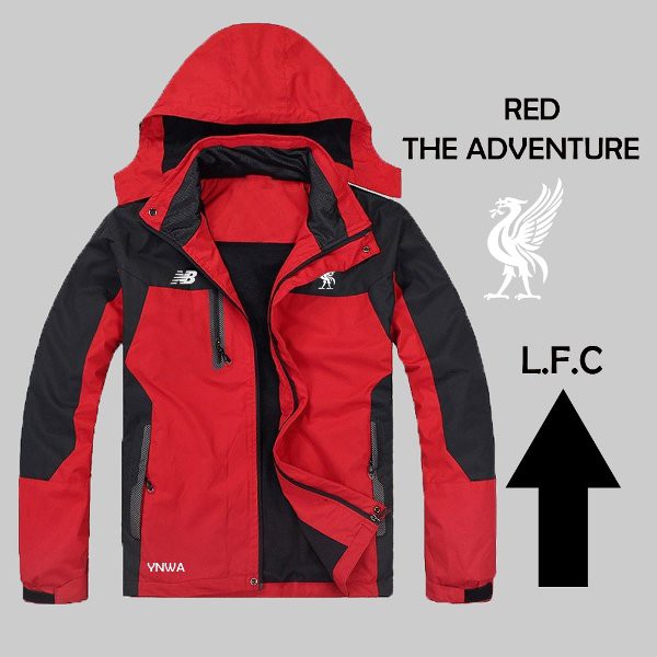 Jaket Adventure Liverpool RED / Baju Pria / Distro / Adidas / Puma / Nike / Grosir Jaket / Fashion