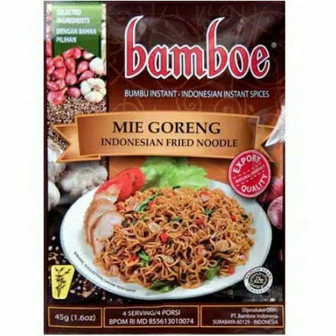 

Bumbu Instan BAMBOE Mie Goreng