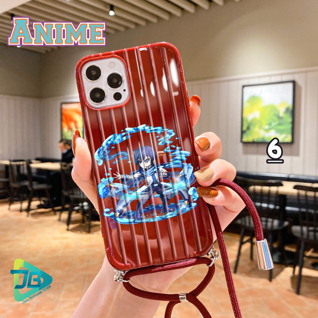 SOFTCASE KOPER SLINGCASE LANYARD ANIME OPPO A5 A9 2020 F9 A5S A7 F11 PRO A31 A53 JB3476