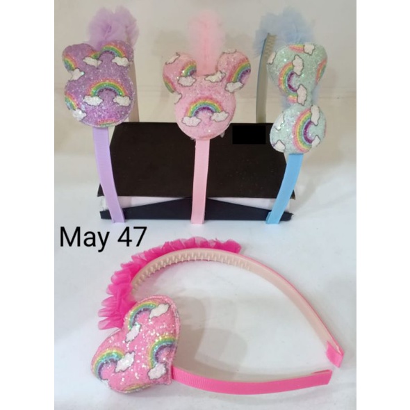 Bando motif sudah mix warna harga/pcs