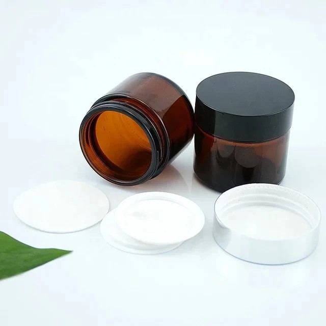 Jar Kaca Amber 10gr / 15gr / Jar pot cream - 10gram