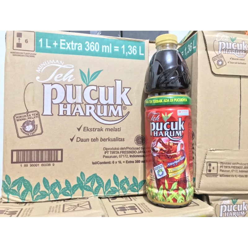 

Teh Pucuk harum 1360 ML/Teh Pucuk 1 Liter