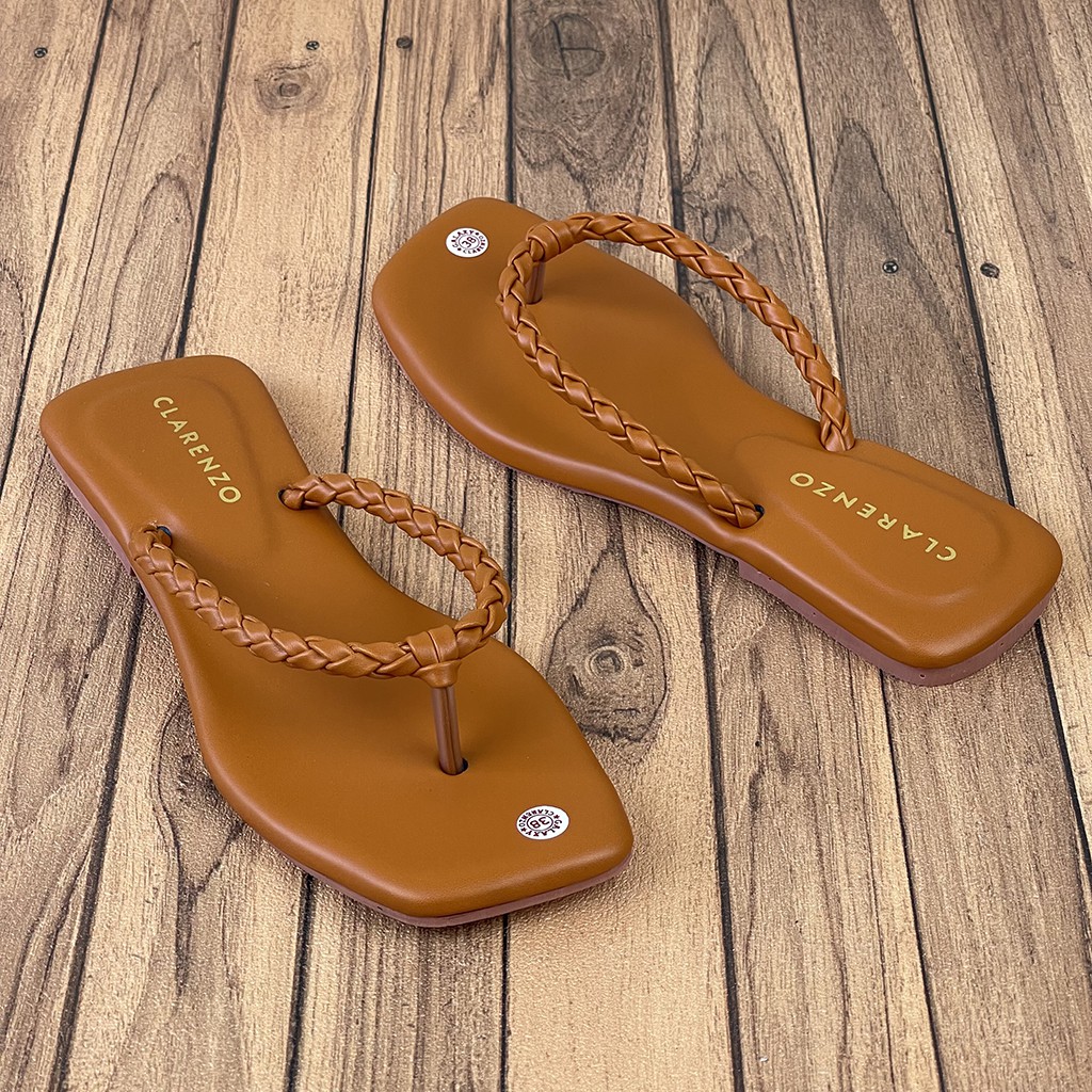 Sandal Teplek Terbaru Jepit Kepang MB08 - CLARENZO