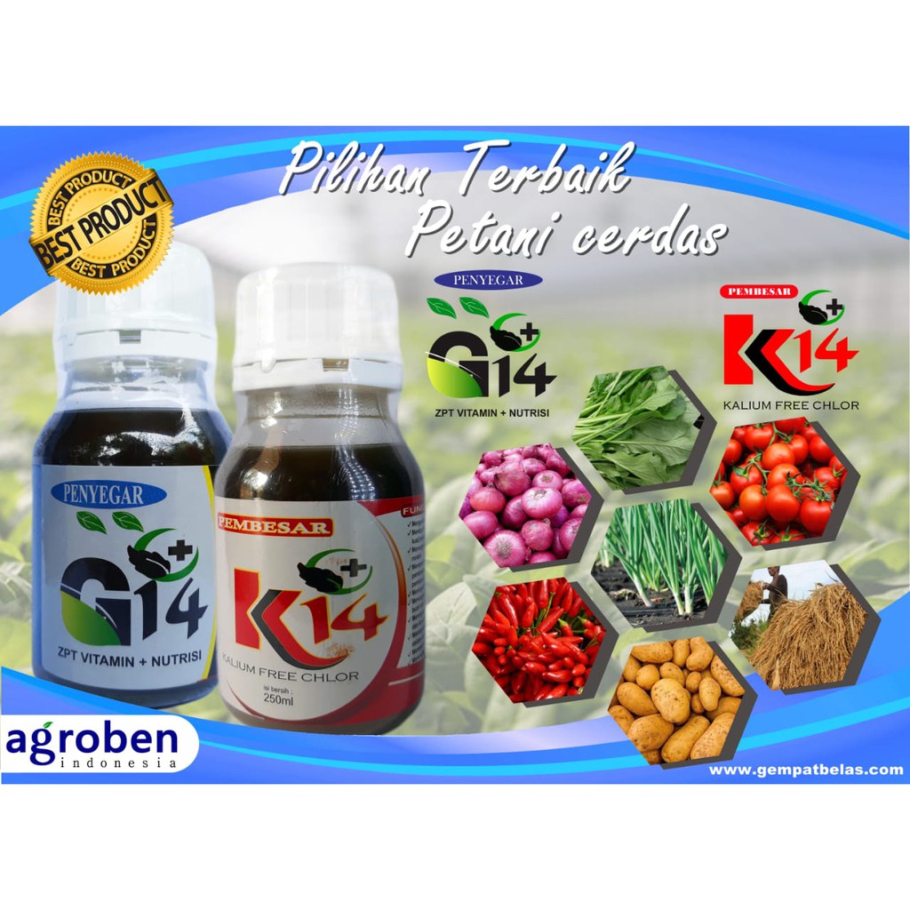 ZPT G14 | Pupuk Daun Produk Agroben
