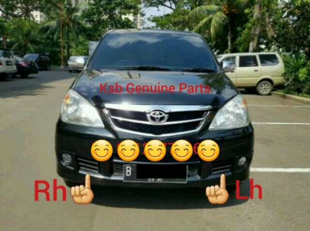 Cover Tutup Samping Foglamp Kiri Cover Bemper Depan Avanza Xenia