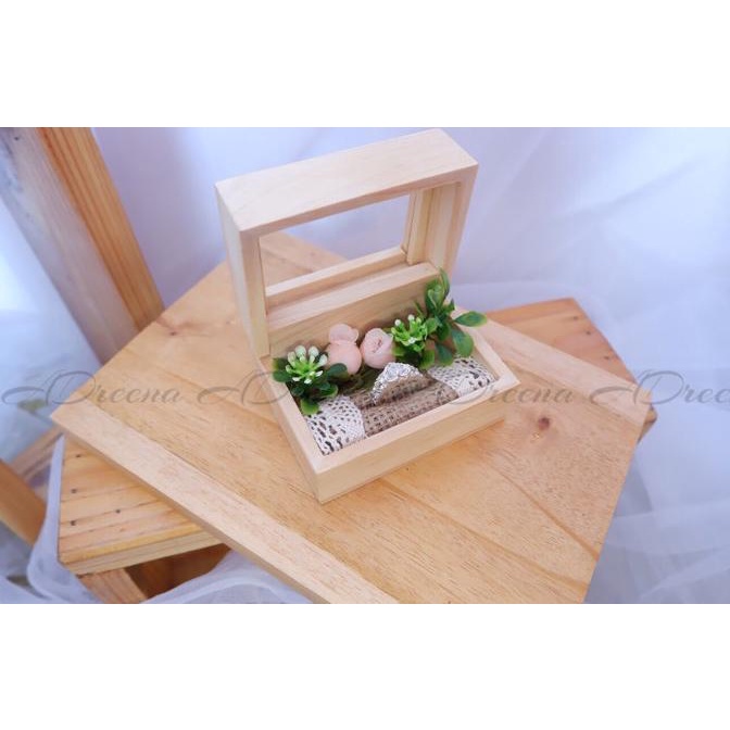 

AKSESORIS PERNIKAHAN RING BOX AKRILIK KOTAK CINCIN MINI PERLENGKAPAN PESTA CRAFT