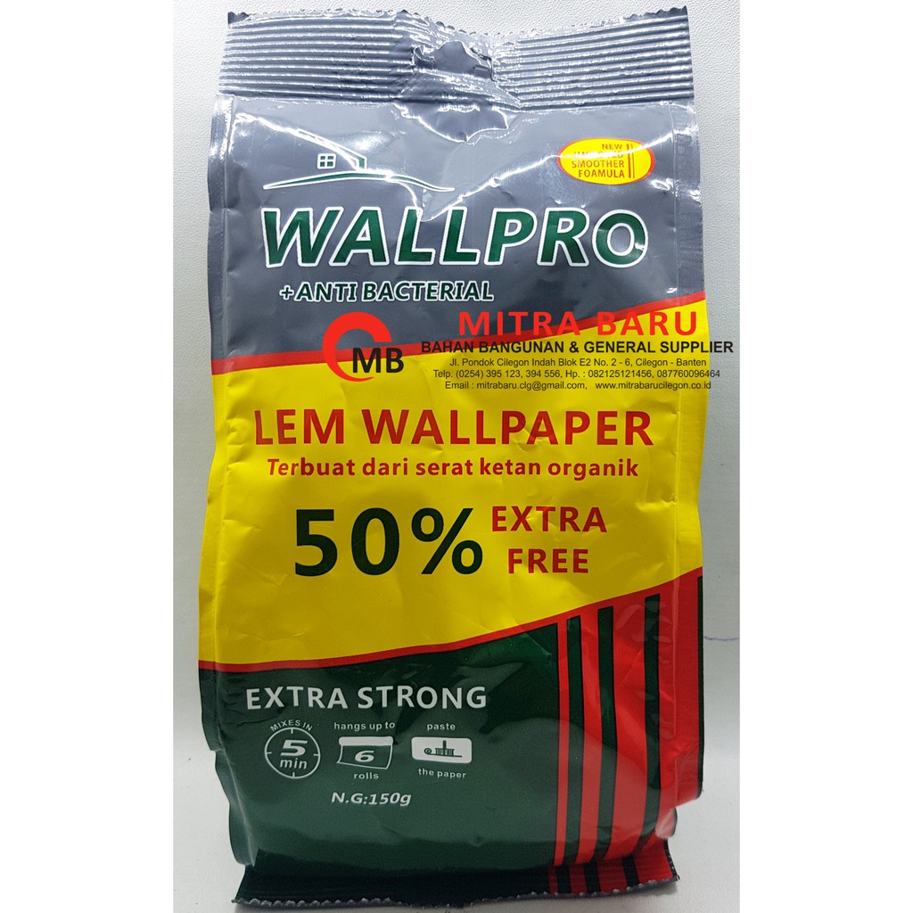 Jual LEM WALLPAPER DINDING VINYL GREATWALL, LEM WALLPAPER DINDING WALLPRO Indonesia