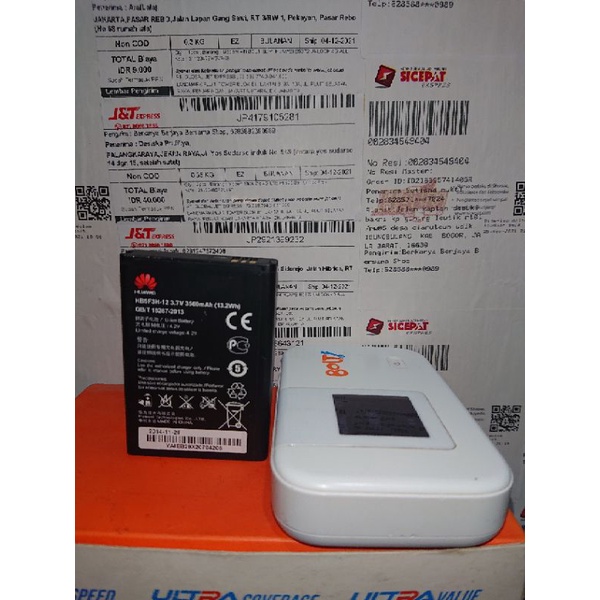 Modem Wifi 4G LTE HUAWEI E5372 Mifi Bolt Max 1 (Battery 3650Mah) UNLOCK All Oprator 4G LTE