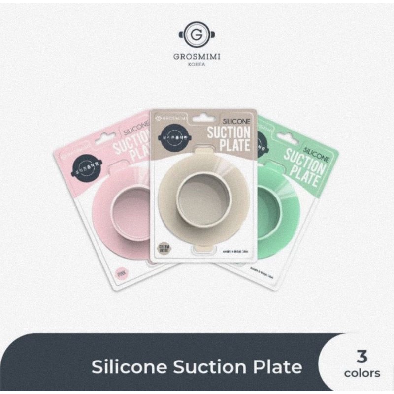 Grosmimi Silicone Suction Plate - Tatakan Silikon