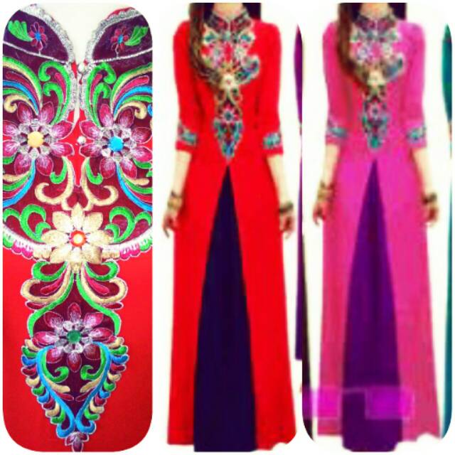 

Longdress pesta/natal/imlek/lebaran