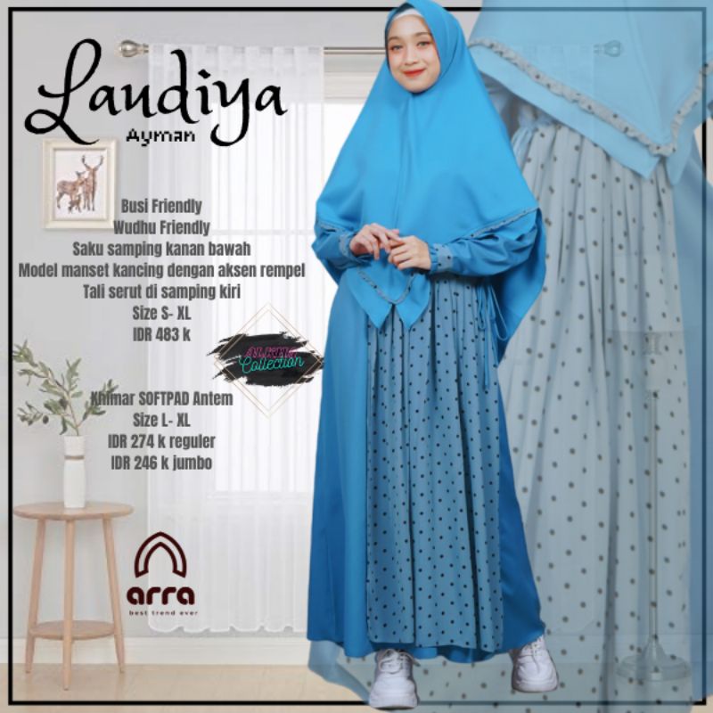 Laudiya ayman series dress Premium Kekinian Remaja Wanita Terbaru Gaun Pesta Wanita Import Korea Mus