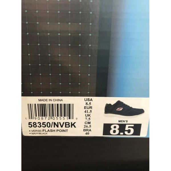 Terlaku,! ↡ ORI SALE 70% SEPATU SKECHERS VERSE FLASH POINT 58350 NVBK MEN ⇇ Star Seller | Shopee Indonesia