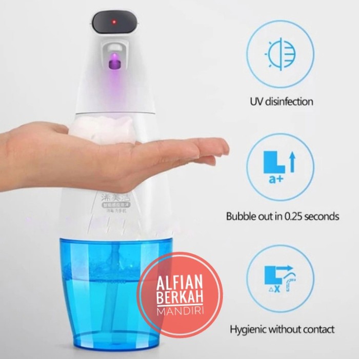 Soap Dispeser Sabun Sensor Meja Tempat Hand Sanitizer Sensor Otomatis Shopee Indonesia