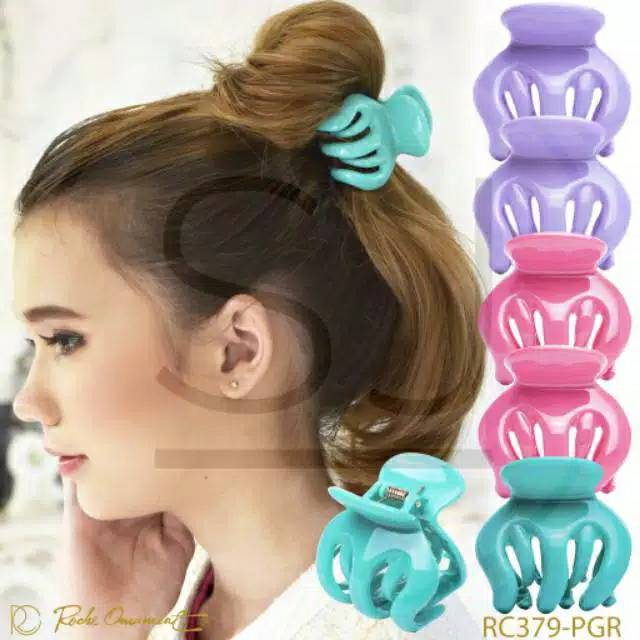 LUCKY FASHION  Jepitan rambut 5 CM| original jedai | cepolan eksis | jepitan rambut original