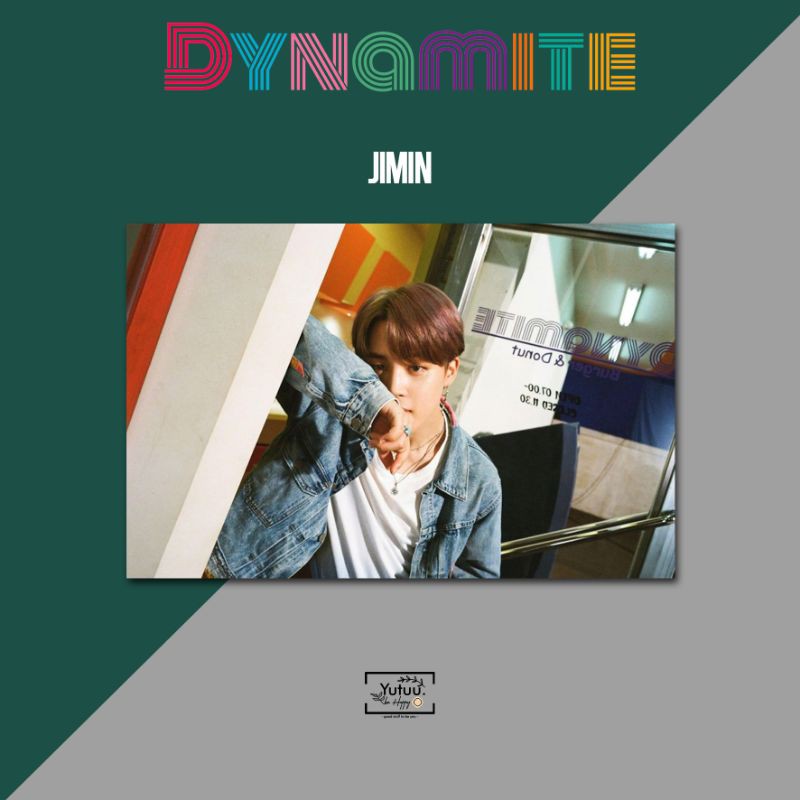 BANGTAN PHOTO CARD (PC)  DYNAMITE VER - 2 (SET DAN SATUAN) unofficial