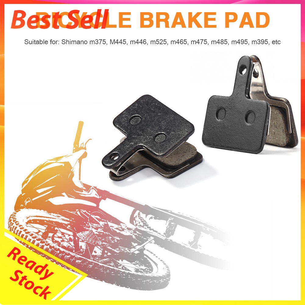 4 Pair Resin Bicycle Disc Brake Pads Cycling Accessories for M375 M445 M446