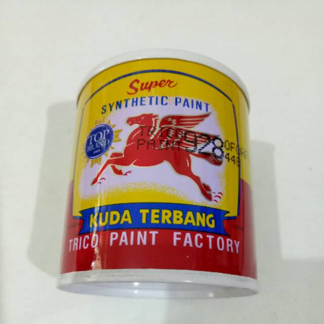 

Cat Kuda Terbang Kaleng Kecil 0.1 L Kayu Besi Plastik 100cc