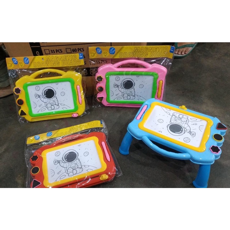 

MAGNETIC DRAWING BOARD / PAPAN MAGNET BISA JADI MEJA / PAPAN TULIS MAGNET