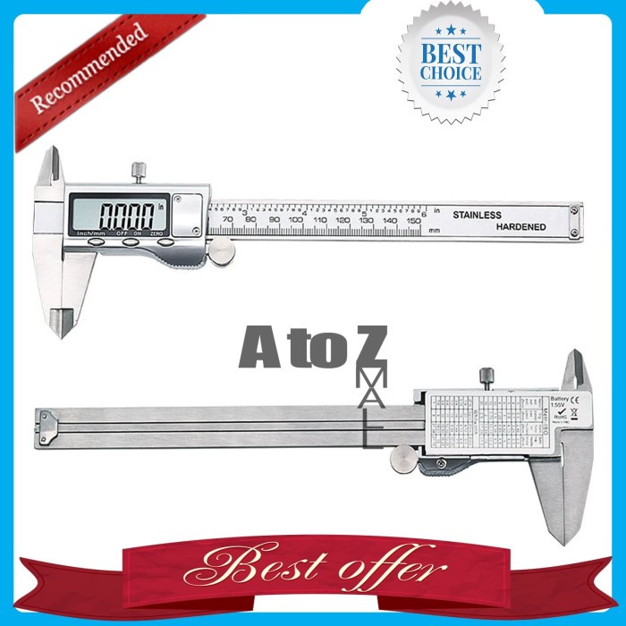 

Sketmat / Jangka Sorong Digital Lcd Vernier Caliper Micrometer
