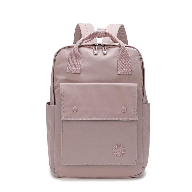 HARUICA BAG 80111 - tas sekolah ransel - tas laptop - tas ransel - ransel - backpack - tas ransel wanita - tas sekolah ransel-Light Purple