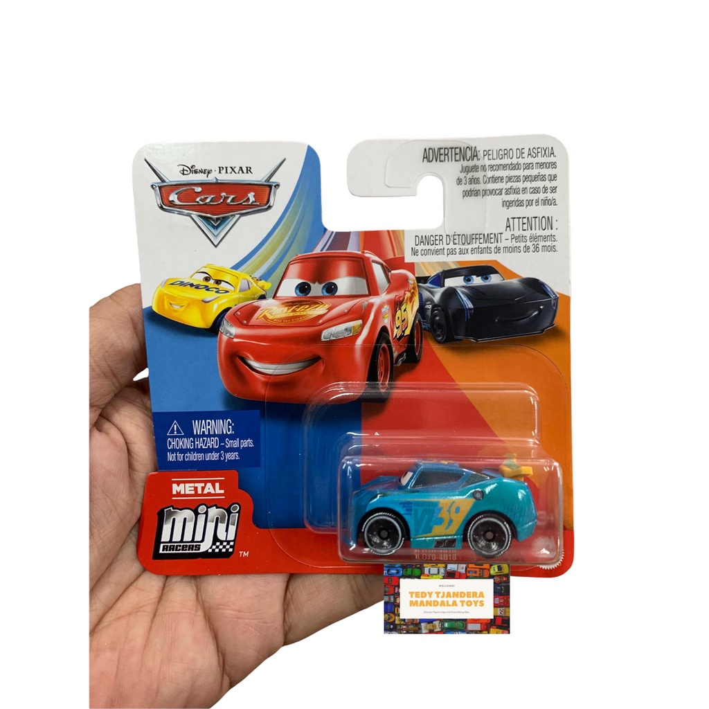 Disney Pixar Cars Mini Racers Michael Rotor 39 - 4 cm