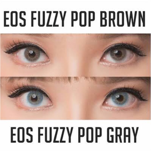 softlens eos fuzzy pop brown elena berry