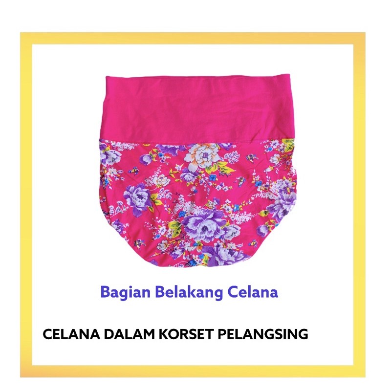 Celana Dalam Korset Pelangsing Pembentuk Tubuh Pembakar Lemak Munafie Slimming Pants Katun Murah