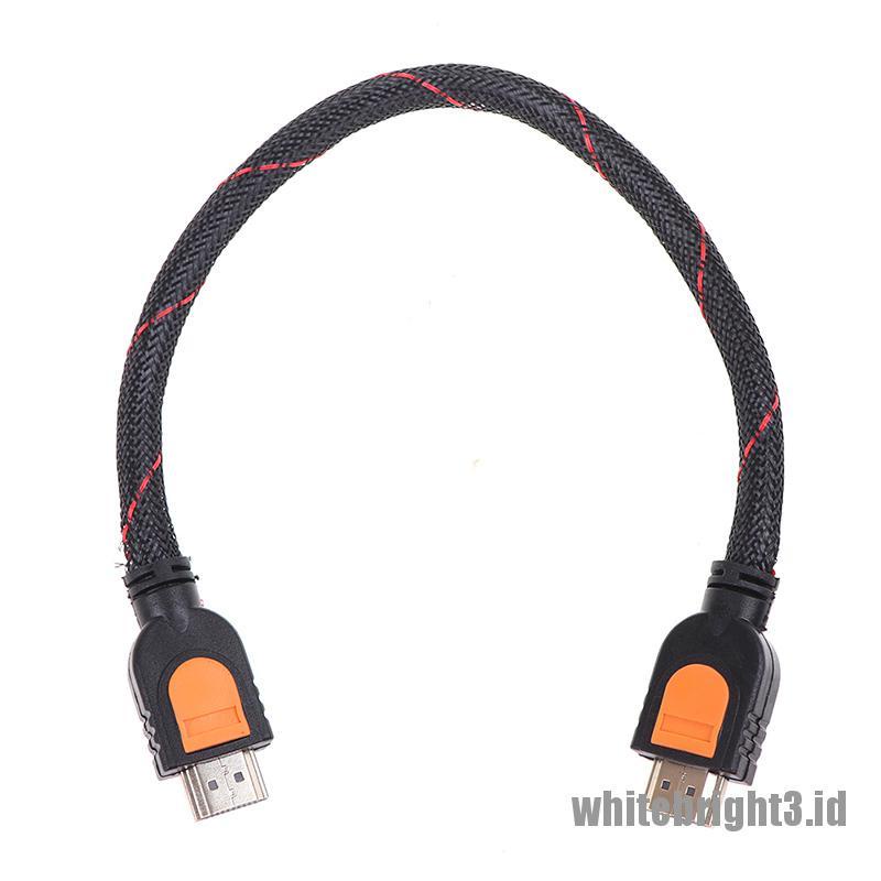 &lt; White3 &gt; 1 Kaki Kabel HDMI 1.4 Untuk HD TV 3D 1080p
