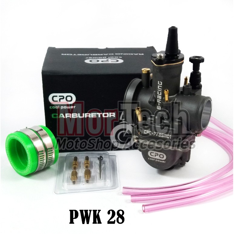 Karburator CPO Cool Power PWK PE 28 30 32 34 Karbu Kotak Black Series Karbu CPO bonus Pj Mj Jarum Ka