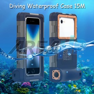 Shellbox Gen2 Diving Waterproof Case Casing Cover 15M iPhone SE 2020,2022