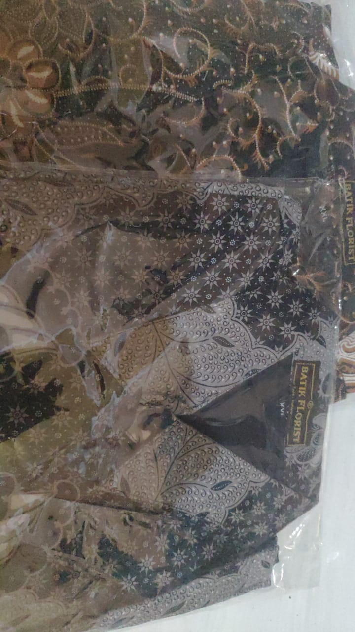 Kapal Kandas Lawasan Pendek Kemeja Batik Pria Full Furing Bahan Katun Primisima